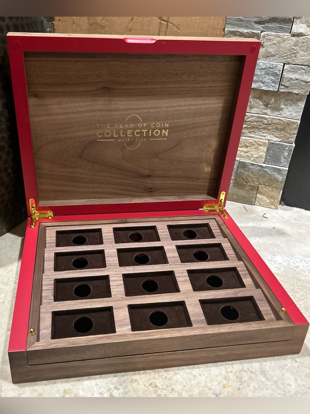 Davidoff Year Of The Coin Collection Limited Edition Accessory Storage Box